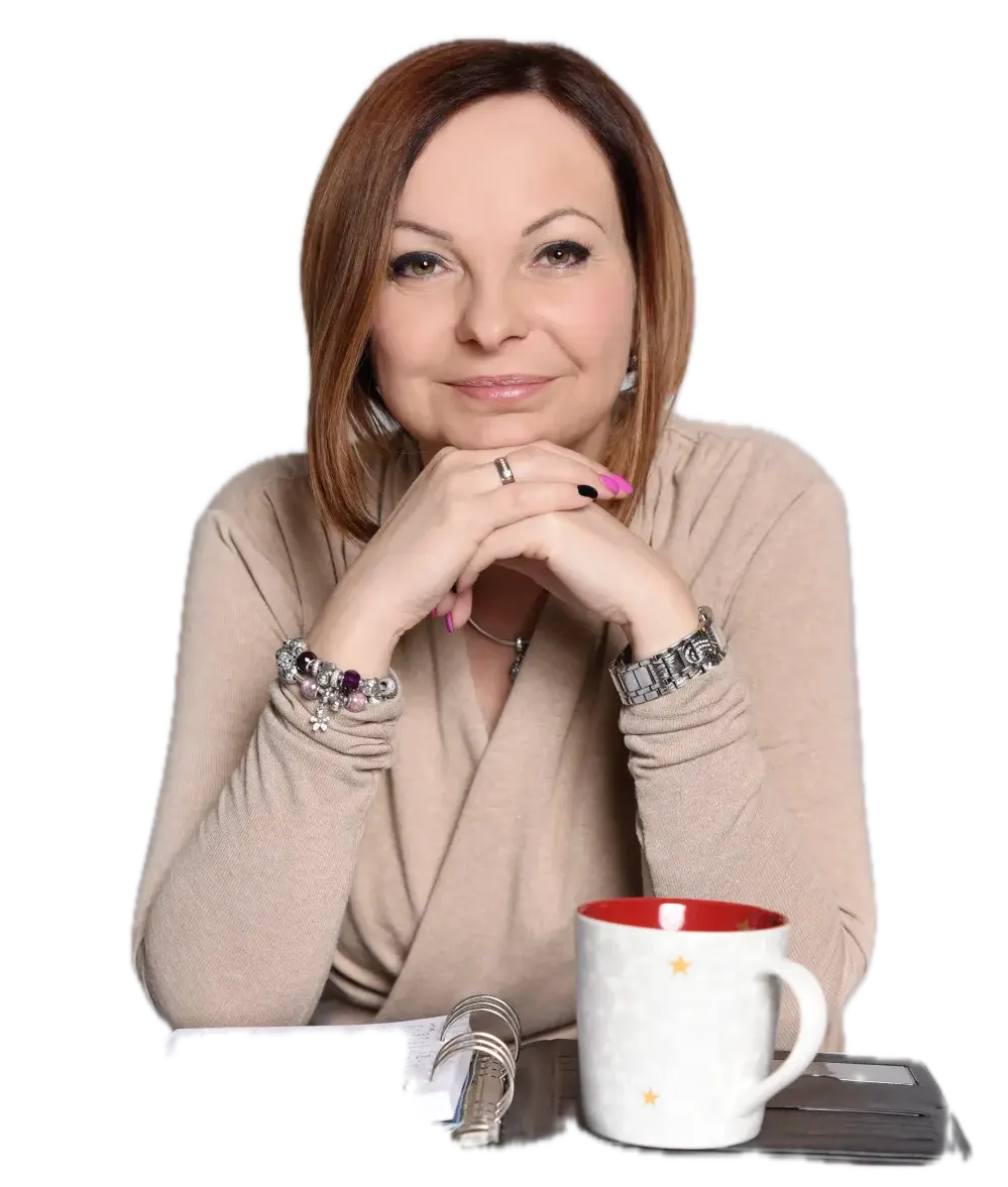 Benedek Szilvia karriertanácsadó konzultáció közben – Budapest II. kerület